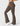 Daze V-Back Flare Leggings Brown