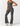 V-Back Flare Jumpsuit Grey