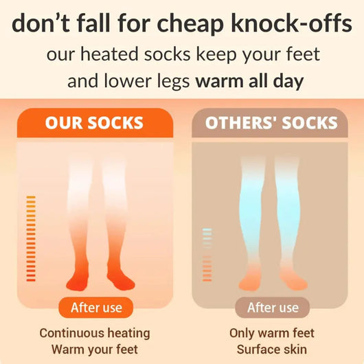 Heated socks