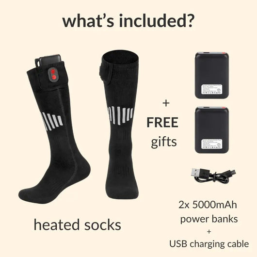 Heated socks
