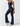 V-Back Flare Jumpsuit Dark blue