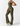V-Back Flare Jumpsuit Kaki