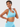 Backless Sports Bra light blue