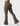 Flared Leggings With Pockets brown